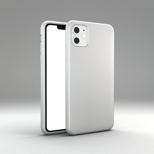 Minimalist smartphone showcasing modern design and technology.